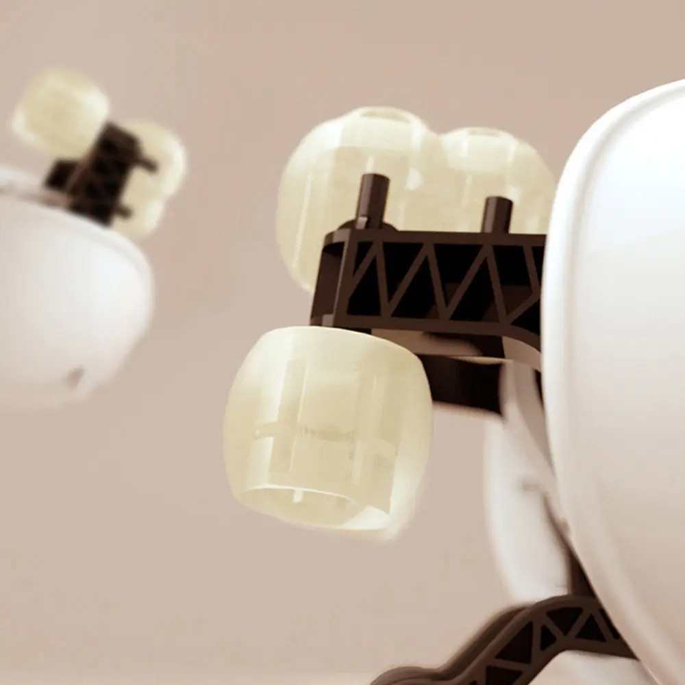 Ударный массажер для шеи с подогревом, от USB, XL-653 / Электрический массажер для спины / Электромассажер Киев - изображение 5