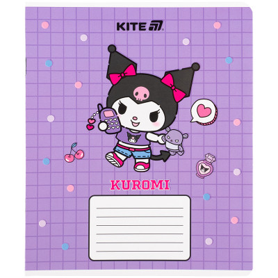 Тетрадь Kite Kuromi, 12 листов, клетка (HK25-232-4) Винница - изображение 12