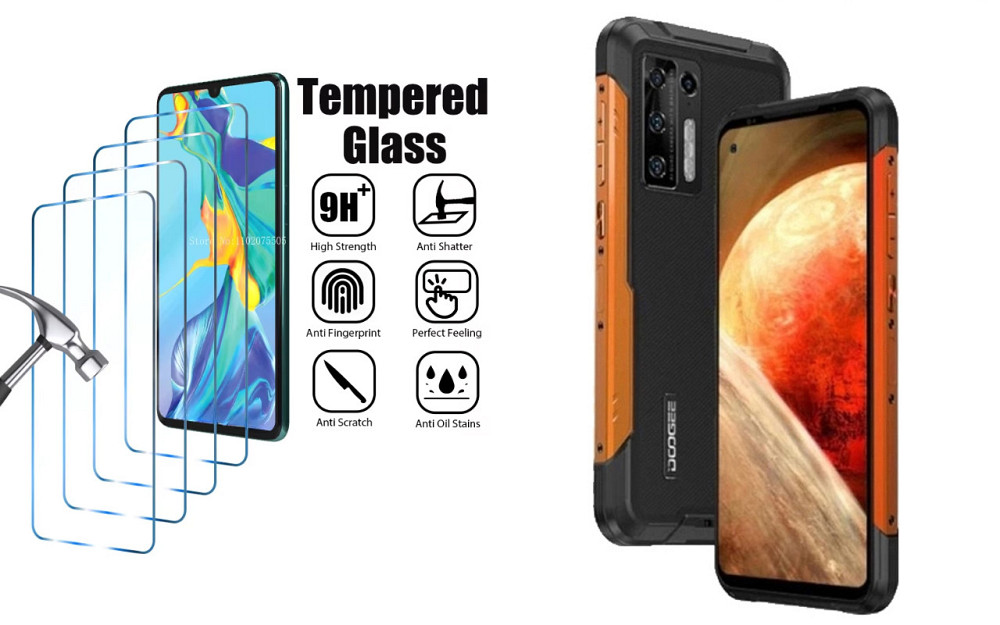 Защитное стекло ArmorGlass для DOOGEE S97 Pro – устойчивое к царапинам и ударам Киев - изображение 1