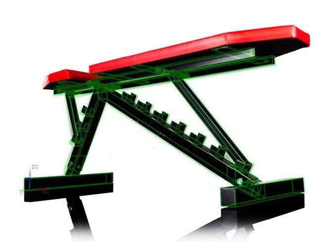 Універсальна лава для жиму WCG Pro-10 регульована Київ - фото 4