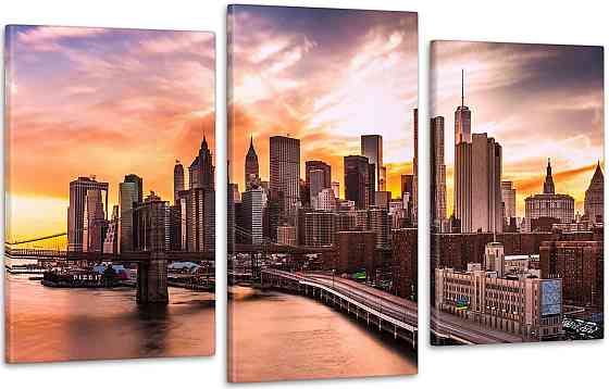 Модульна картина Місто Art-171_3 Київ