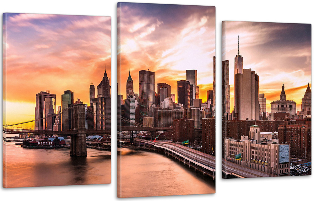 Модульна картина Місто Art-171_3 Київ - фото 1