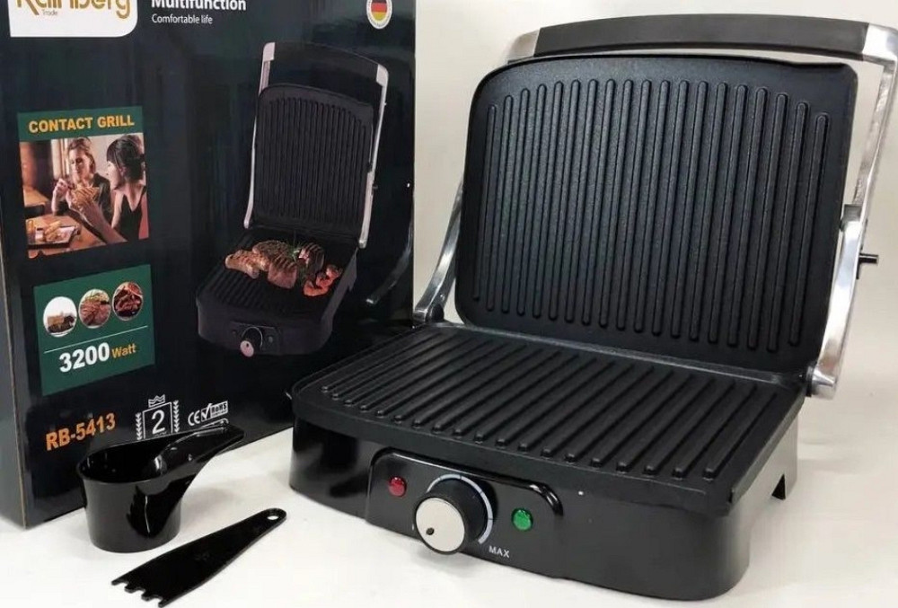 Электро- Гриль: Rainberg RB5413 , 3200Bт. Киев - изображение 8