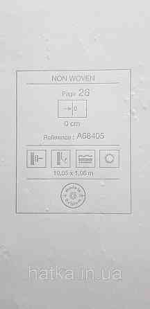 Шпалери вінілові на флізеліні Grandeco Anita1,06х10 під венеціанську штукатурку світло-сірі Київ