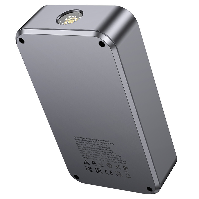 Автомобільний пуско-зарядний пристрій HOCO QS7 Source smart emergency start-up power bank(10000mAh) Одеса - фото 7