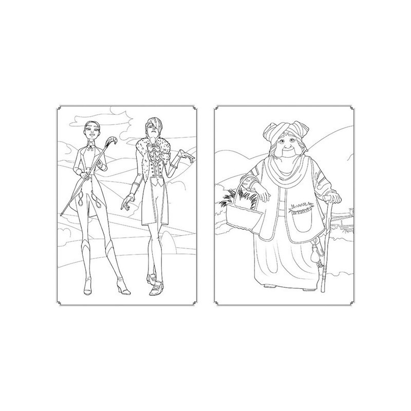 Раскраска для детей Мавка. Магия цвета. Приключения Мавки 1807002 с наклейками Винница - изображение 4