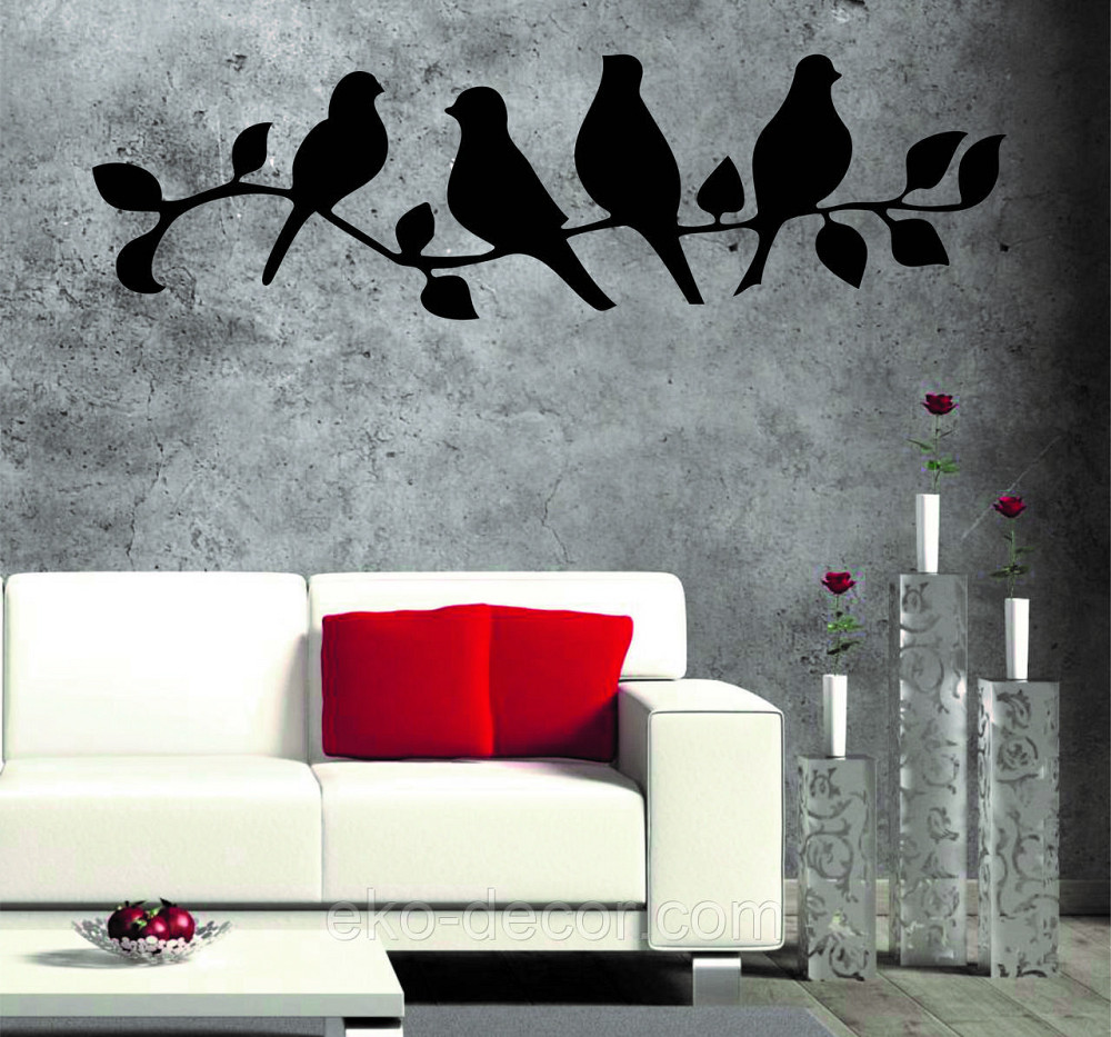 Декоративное настенное Панно «Птички» , Декор на стену Киев - изображение 8