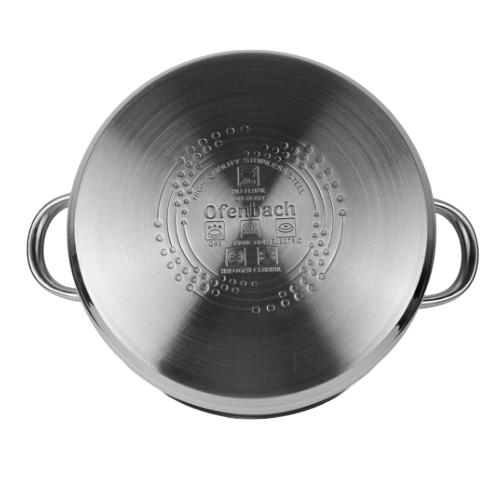 Каструля нержавіюча сталь 1,5л 16*8см 100523 Ofenbach Житомир - изображение 4