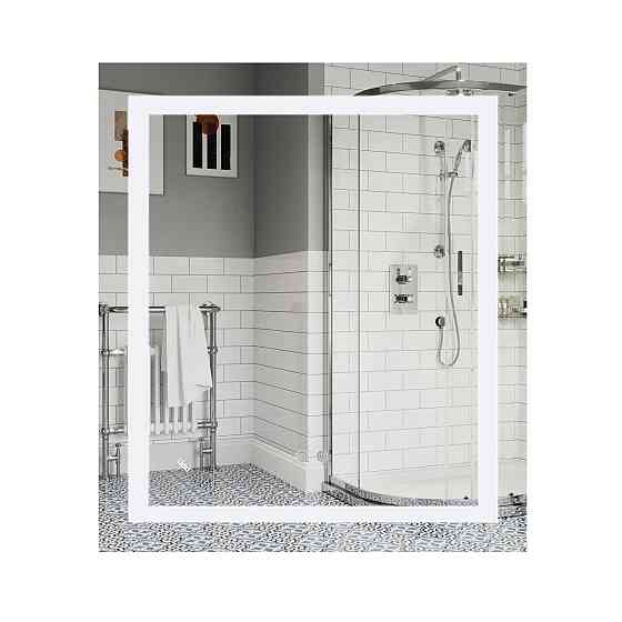 Дзеркало Lidz Kubis 700х800 з LED-підсвіткою Touch, з антизапотіванням, з диммером, рег. яскравості LD78LF9048070 Київ