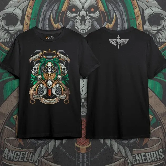 Футболка для подростка мальчика с принтом WarHammer 40K Capellanu140 Размер 160 Anime10759 Днепр - изображение 1