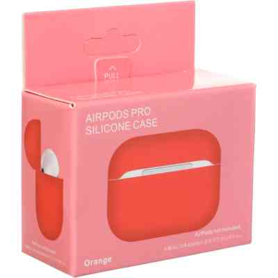 Чехол для наушников Armorstandart Ultrathin Silicone Case для Apple AirPods Pro Orange (ARM55959) Винница
