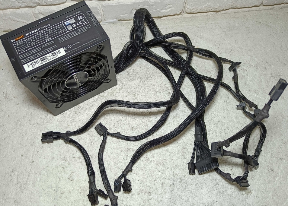 Блок питания BeQuiet 600W 80 PLUS BRONZE System Power 8 8+8+8+8GPU Харьков - изображение 4