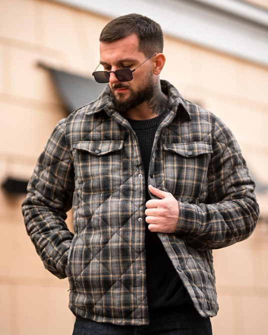 Утеплена сорочка/куртка woodcutte nedli ПП8003 Одеса - фото 6