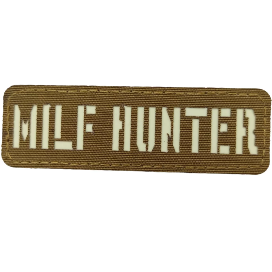Патч / шеврон що світиться Milf Hunter Laser Cut койот Запоріжжя