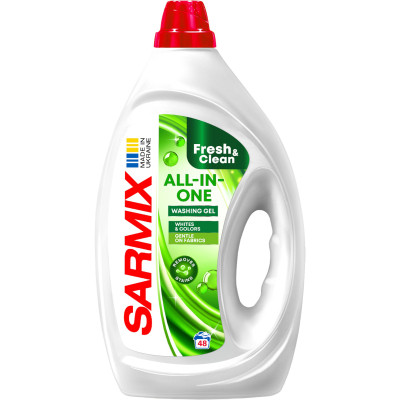 Гель для стирки Sarmix All-In-One 1.9 л (4820268104786) Вінниця - фото 1