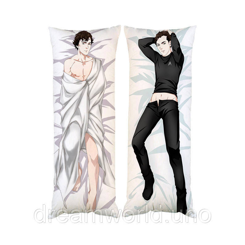 Подушка дакімакура Шерлок Sherlock декоративна партова подушка для обіймання 60х180 Харків - фото 1