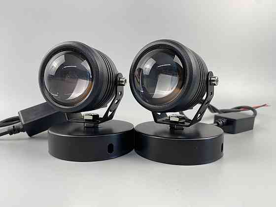 Фари-лінзи LED протитуманні (комплект 2 шт.), 1 фара — 26W реальних ватів, 2 шт. — 52W реальних, 3 дроти Мукачево