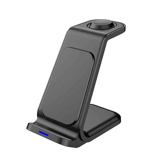 Бездротовий мультизарядний пристрій NN Z-23  3-in-1  black Киев