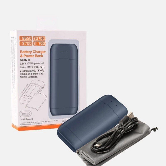 Універсальний зарядний пристрій Power Bank PB2 18650х2 Вінниця - фото 8