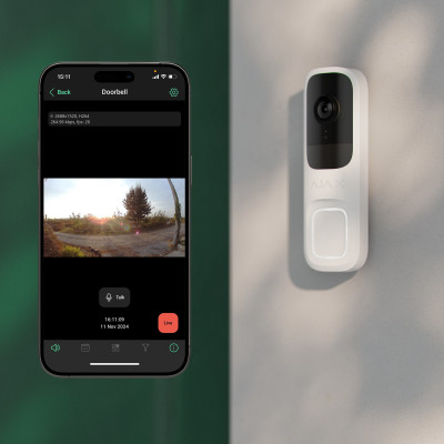 Вызывная панель Ajax Doorbell graphite Винница - изображение 7