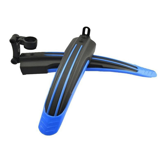 Крила велосипедні для коліс 20'' 24'' 26'' Feel Fit Чорно-синій Бровари - фото 2