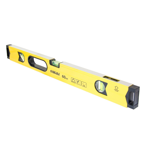 Рівень магнітний 3 капсули + вічко 60 см SIGMA Житомир - фото 2