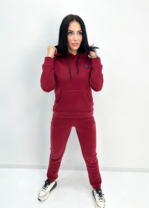 Теплий спортивний костюм "Whisper" оптом  Норма 42-44, Марсала Київ - фото 2
