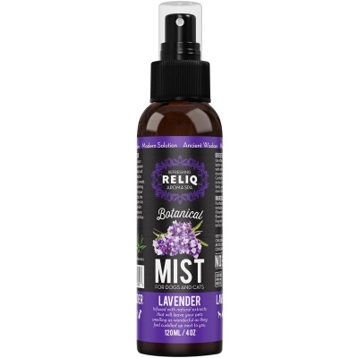 Духи для животных RELIQ Botanical Mist с ароматом лаванды 120 мл (0602003755897) Винница - изображение 1