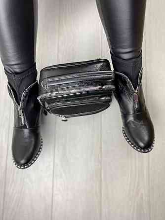 Olli Черевики жіночі OLLI чорні натуральна шкіра 37р. (K-133-10120) Коломыя