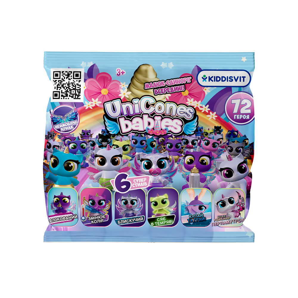 Фігурка-сюрприз Unicones «Babies» – Єдинорожик Дніпро - фото 1