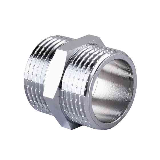 Ниппель SOLOMON 1/2″ НН хром 8205 Киев