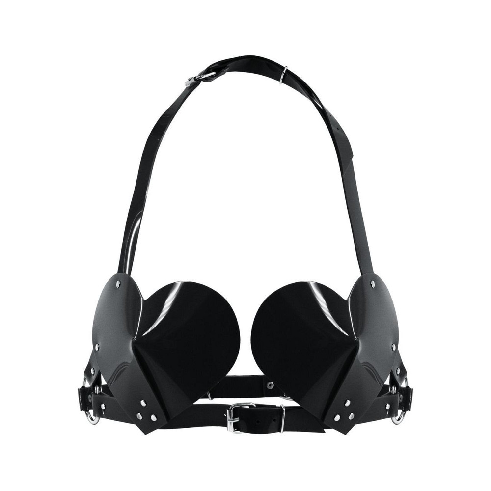 Ліф Серце Feral Feelings - Hearts Bra Black Sex Aura Київ - фото 1