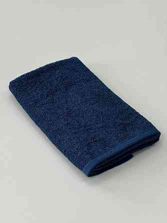 Рушник махровий Ideal Textile однотонний 50х90 см 360 г/м2 (56861134) Для рук та обличчя, синій Чернівці