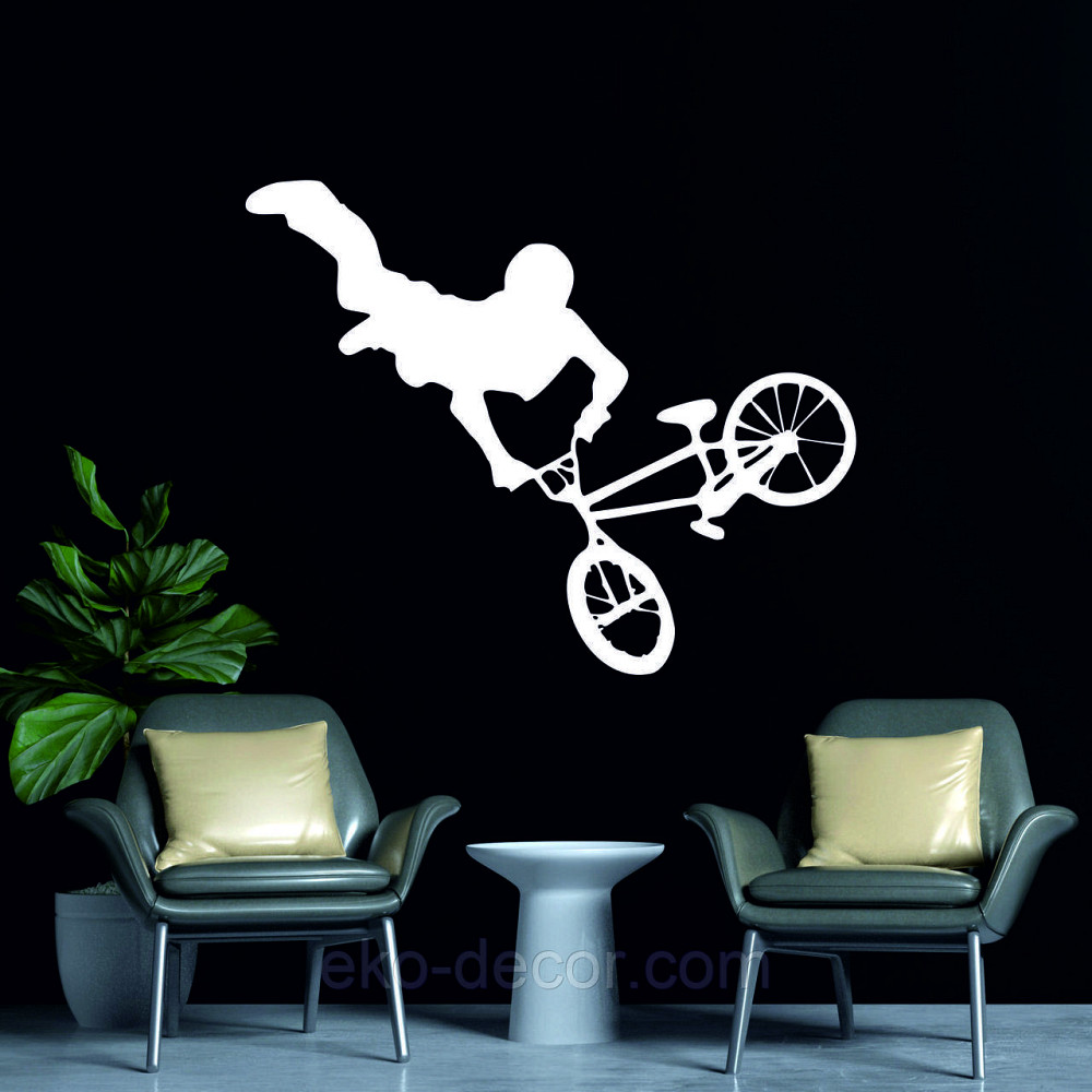 Декоративне настінне Панно «Велофрістайл», Декор на стіну Київ - фото 3
