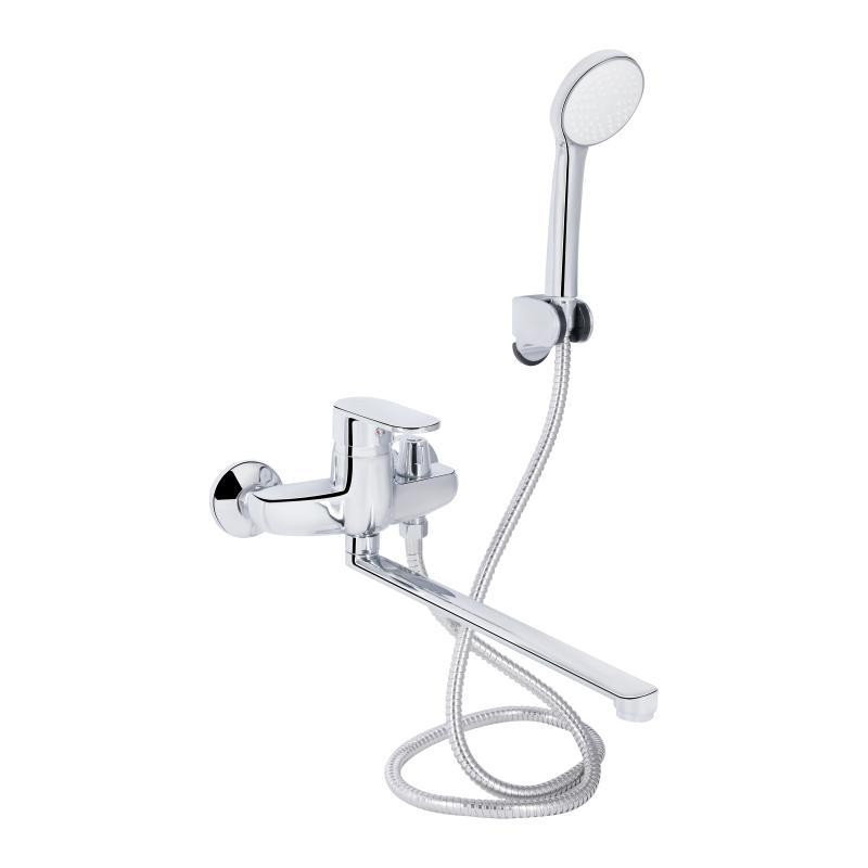 Змішувач для ванни Lidz Tani 0051 з душовим гарнітуром (k40) LDTAN0051CRM44961 Chrome Київ - фото 1