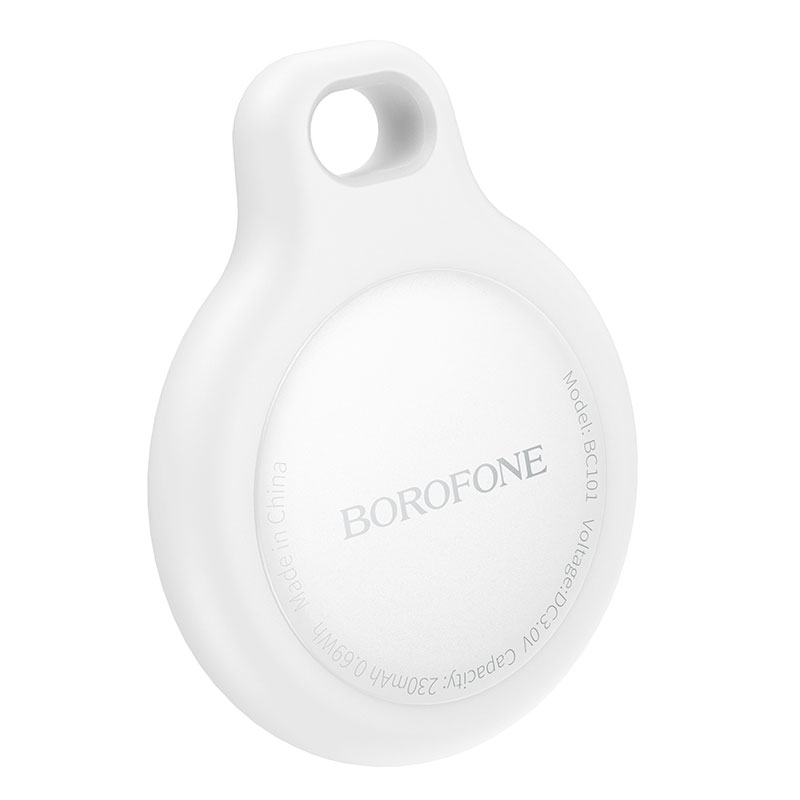 Трекер BOROFONE BC101 Exquisite smart positioning anti-lost device Frost White Київ - фото 1