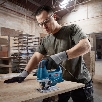 Електролобзик Bosch GST 750 520Вт, SDS, 800-3200 об/xв, кейс (0.601.5B4.121) Вінниця - фото 3