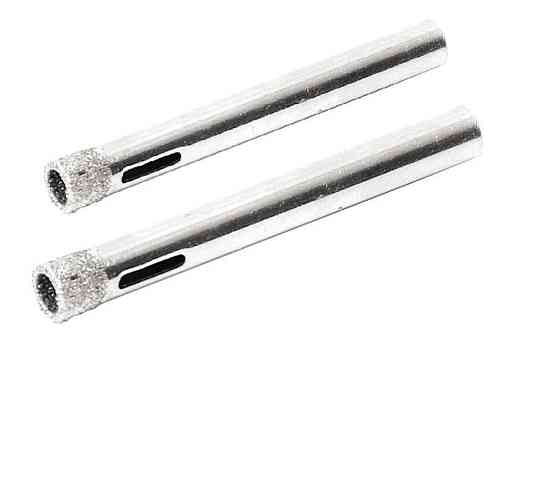 Свердло трубчате с алмазним напиленням для скла та плитки 10 мм, 1 шт Харків