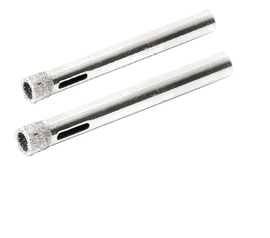 Свердло трубчате с алмазним напиленням для скла та плитки 10 мм, 1 шт Харків - фото 2