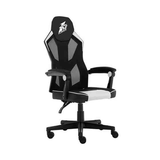 Крісло для геймерів 1stPlayer P01 Black White ( 12532 ) Харьков