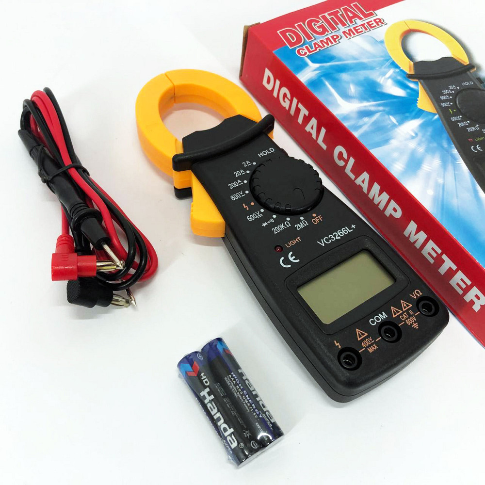 Цифровий автоматичний тестер напруги VC3266, Мультиметр із захистом тестер опору Точний напруги CH-64 Львів - фото 3