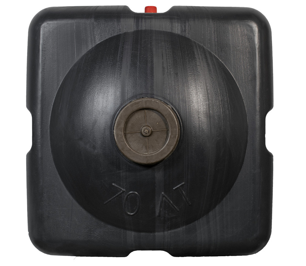 Ємність бак  70 л для літнього душу пластиковий  плоский дачний Дніпро - фото 1