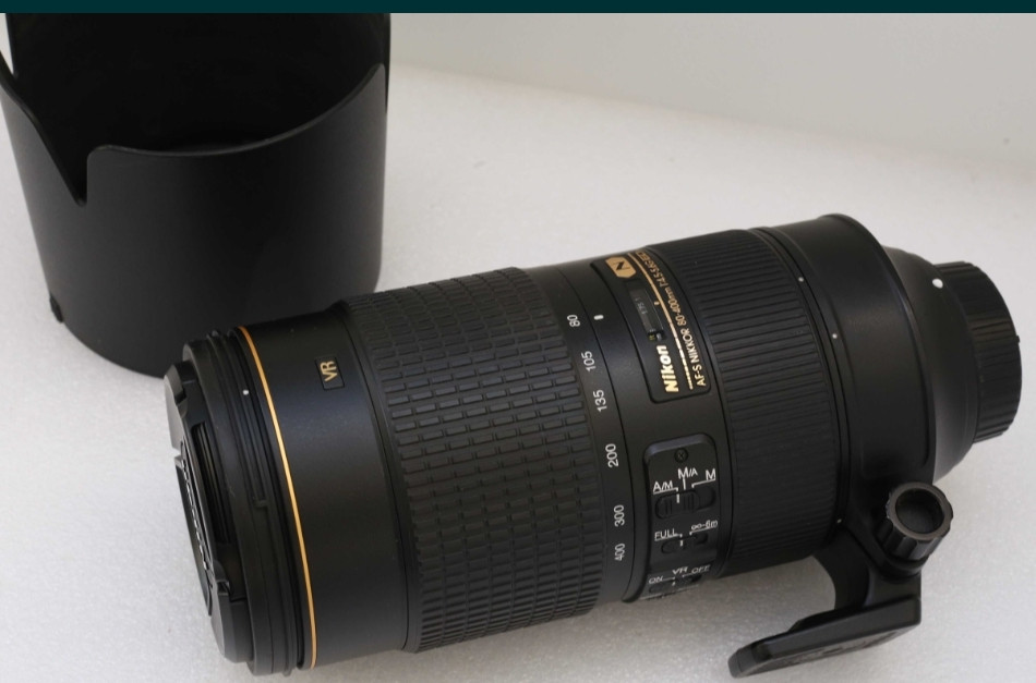 Объектив: Nikkor AF-S 80-400mm. F/4.5-5.6 G ED VR. Киев - изображение 5