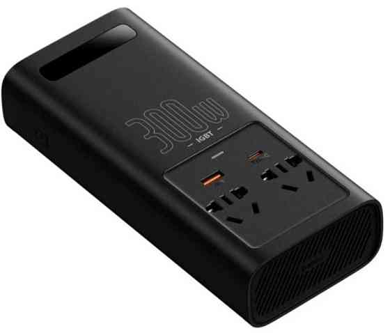 Автомобільний Інвертор: Baseus IGBT Power Inverter 300 W 220V CN/EU. USB-вихід 2 шт
. Київ