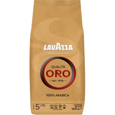 Кава Lavazza Qualita Oro в зернах 1 кг (8000070020566/8000070020559) Вінниця - фото 1