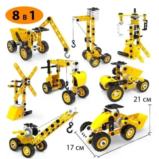 Детский конструктор инженерная машинка YK667 112 pcs Коломыя
