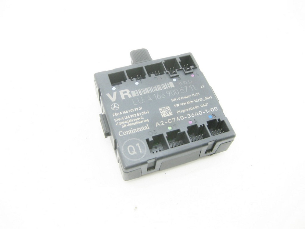 Mercedes-Benz  A1669005711 Блок керування передніх правих дверей ML/GLE W166 GL/GLS X166 CLA C117 GLA X156 A-class W176 B-class W242 B-class W246 Одеса - фото 3