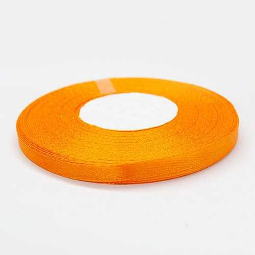 Стрічка атласна 7 мм оранжева 23 м Київ - фото 1