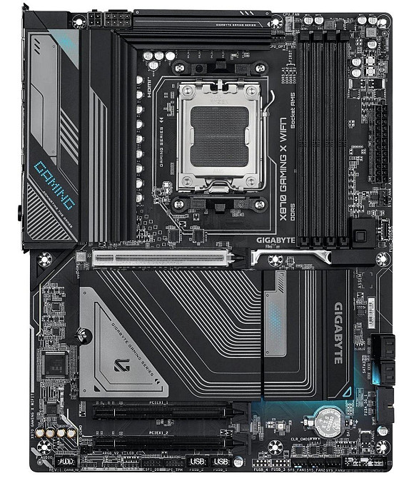 Материнська плата Gigabyte X870 Gaming X WiFi7 Socket AM5 ATX Харьков - изображение 2