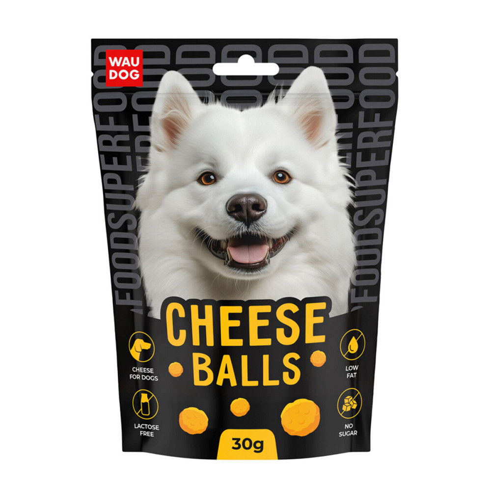 Лакомство для собак WAUDOG Treats Хрустящие сырные шарики, 30 г Киев - изображение 2